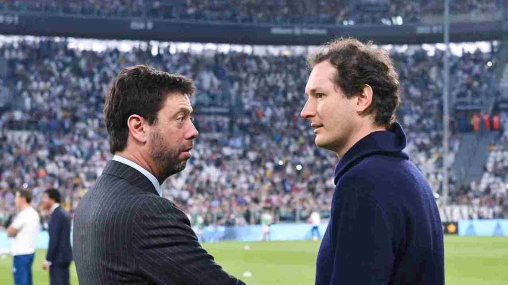 Elkann e Agnelli Juve