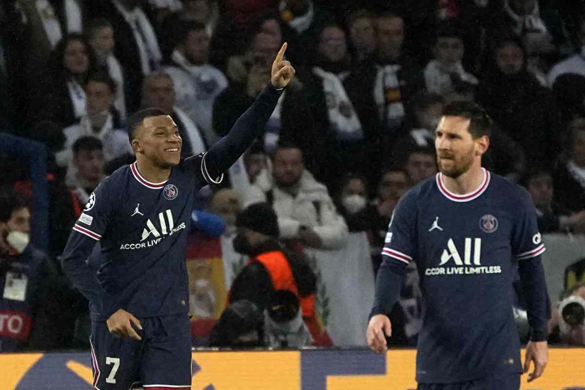 Messi e Mbappé 