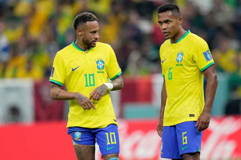 Neymar e Alex Sandro