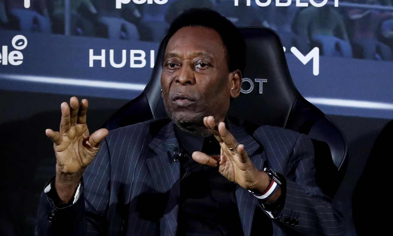 Pelé in pamchina 