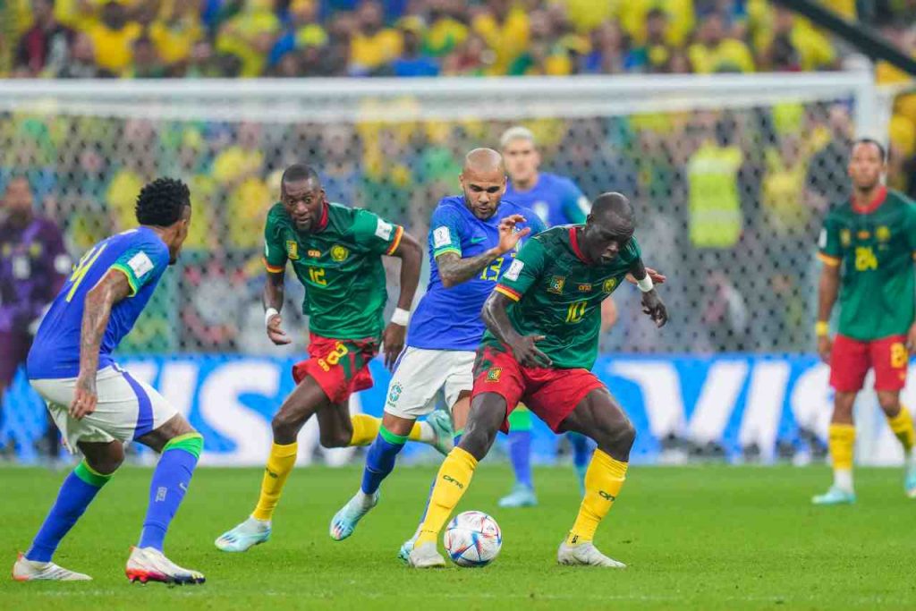 Vincent Aboubakar in Camerun-Brasile