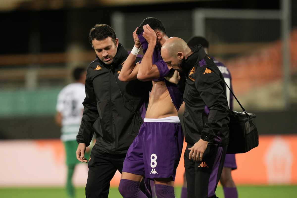 Infortunio per la Fiorentina in Conference League